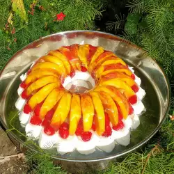 Summer Jelly Fruit Cake