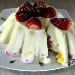 Milk-Based Dessert with Fruits