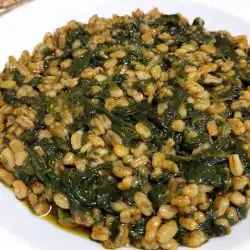 Spinach with Wheat