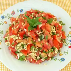 Tabbouleh with mint