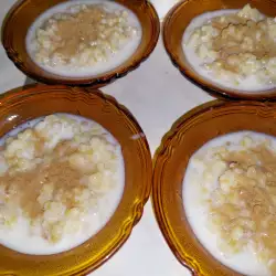 Milk-Based Dessert with Wheat