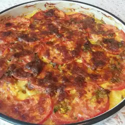 Minced Meat Casserole with Tomatoes