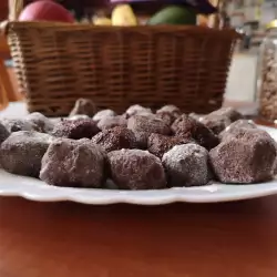 Biscuit Truffles with Walnuts