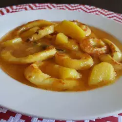 Calamari with Potatoes