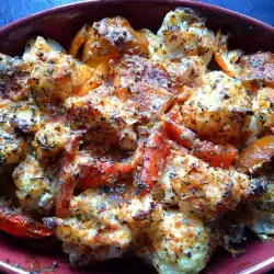 Sour Cream Dish with Peppers