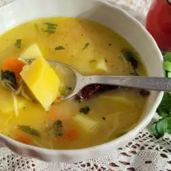 Potato Soup with parsley