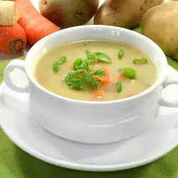 Fish Soup with carrots