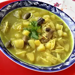 Potato Noodle Soup