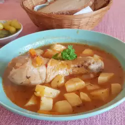 Pepper Stew with Potatoes