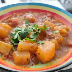 Village-Style Potato Stew with Leeks