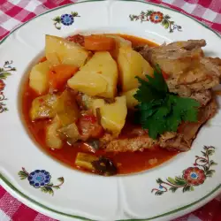 Stew with carrots