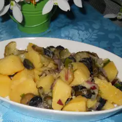 Vegan Potatoes with Olives