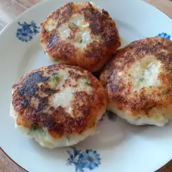Potato Patties with peppers