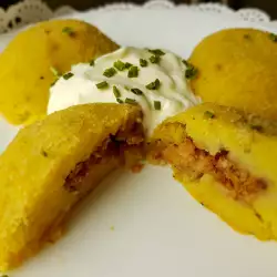 Potato Patties with Minced Meat Filling