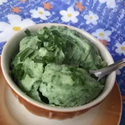 Mashed Potatoes with Spinach