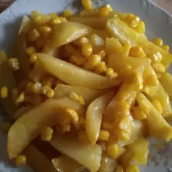 Stewed Potatoes with Corn