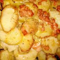 Roasted Potatoes with mayonnaise