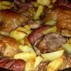 Oven-Baked Pork with Potatoes