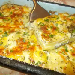 Oven-Baked Potatoes with Cheeses