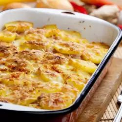 Tasty Gratin with Cheese
