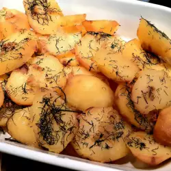 Sautéed Potatoes with dill