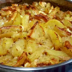 Potato Dish with Processed Cheese