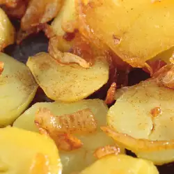 Roasted Potatoes with flour