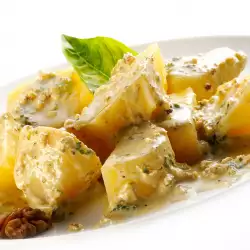 Sauteed Potatoes with Cream Cheese