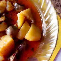 Potato Stew with Mushrooms