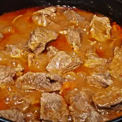 Goulash with beef