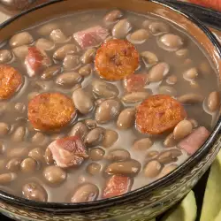 Beans with Bacon and Sausage