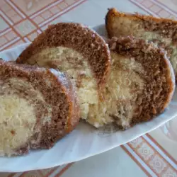 Sponge Cake with vanilla