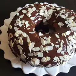 Chocolate Sponge Cake with Almonds