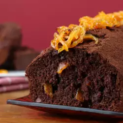Orange Cake with Chocolate