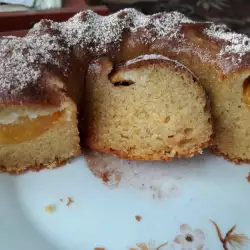 Butter Cake with Apricots