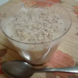 Dessert in a Cup with Flour