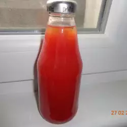 Homemade Ketchup with wine