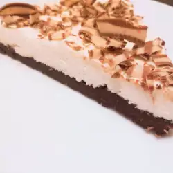 Cheesecake with flour