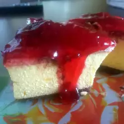 Raspberry Torte with Flour