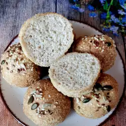 Keto Bread Buns in an Air Fryer or Oven