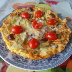 Gluten-Free Pizza with Tomatoes