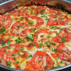 Keto Margherita Pizza with Zucchini Base