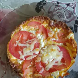 Pizza with Cheese without Dough