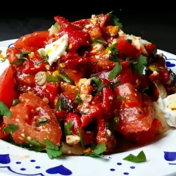 Roasted Pepper and Egg Salad