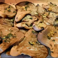 Oyster Mushrooms with Dill