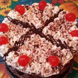 Black Forest Cake with Vanilla