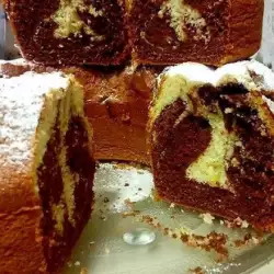 Cocoa Sponge Cake with Baking Powder