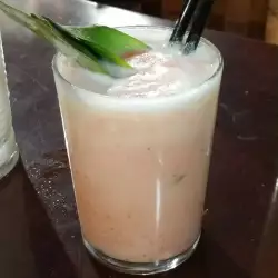 Rum Cocktail with Milk