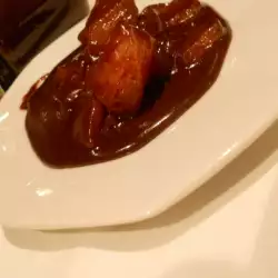 Pears with Chocolate