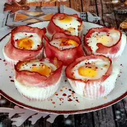 Tartelettes with eggs